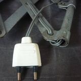 Zigzag wall lamp, accordion, metal scissors, 50s/60s design
