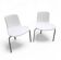 Designed by Poul Kjærholm / 1978/2007  White shell / white leather
