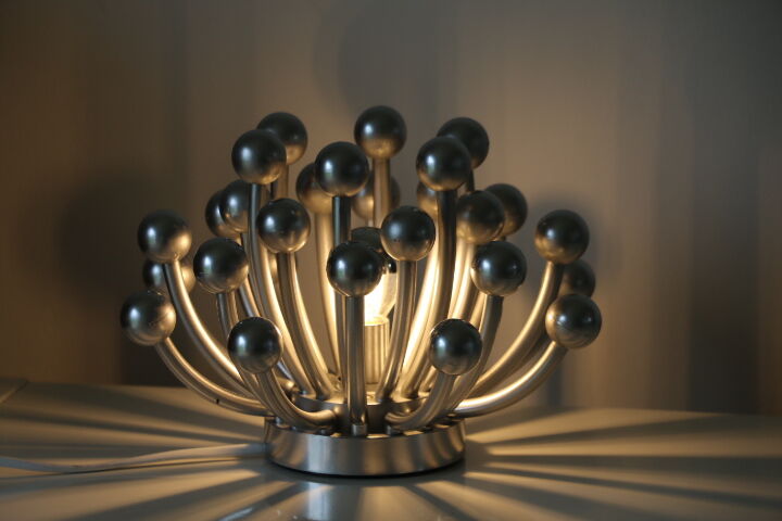 Applique/lampe Pistillino Valenti argentée