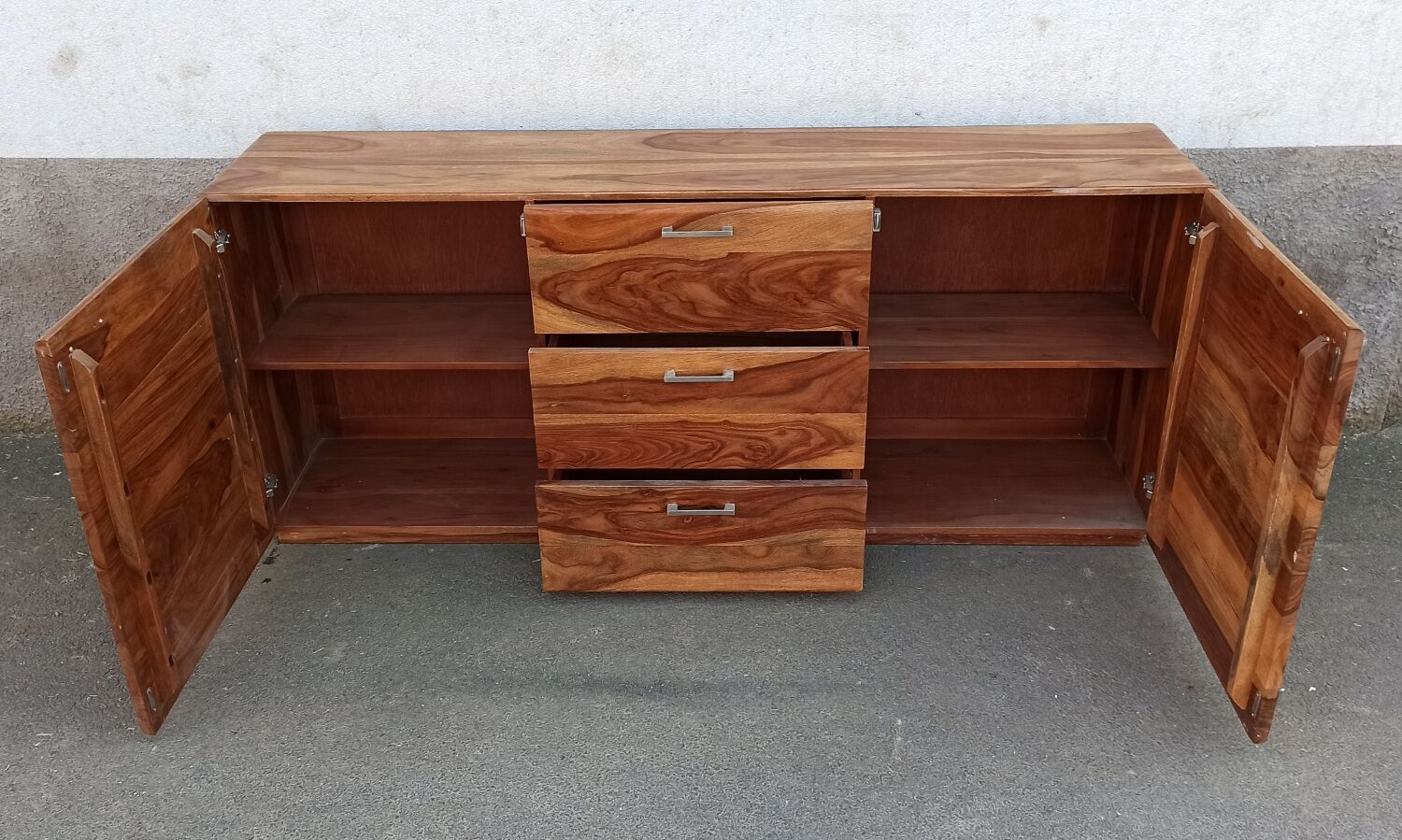 Wooden sideboard