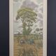 Lithograph by Henri Rivière The Rising Storm - The Féérie des Heures