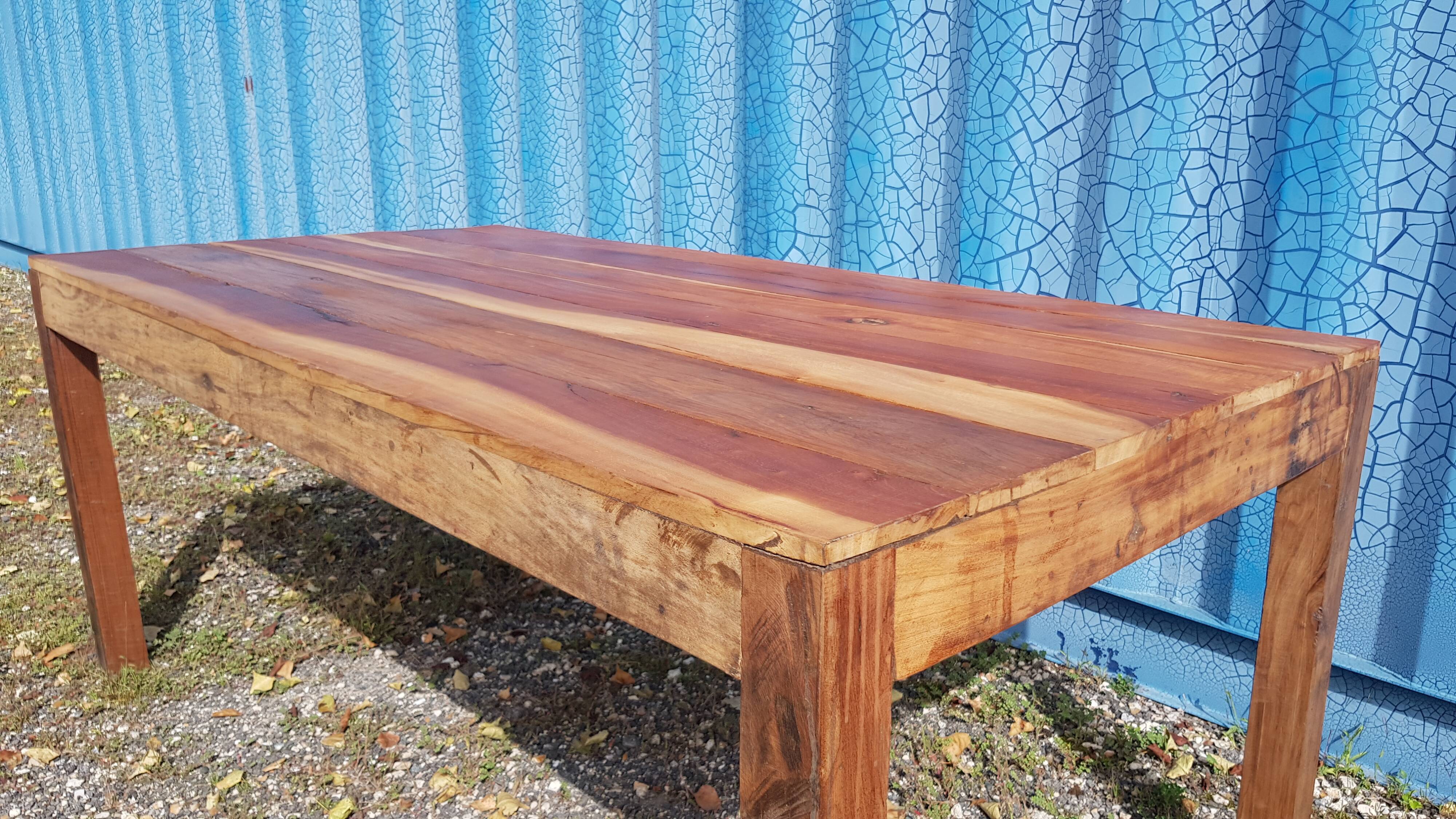 Teak dining table 180 x 90 x 76 cm