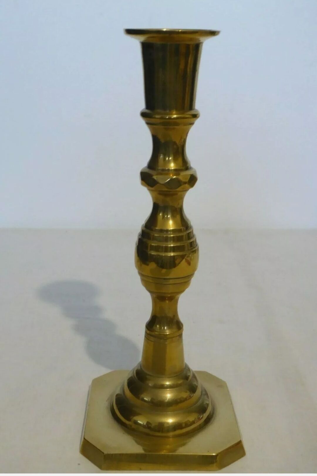 Brass candlestick