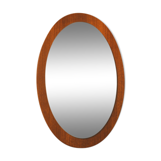 Oval Scandinavian mirror - 57 x 37 cm