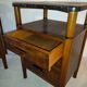 Pair of sofa ends bedside art-deco