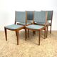 Danish Teak Dining Chairs by Johannes Andersen.