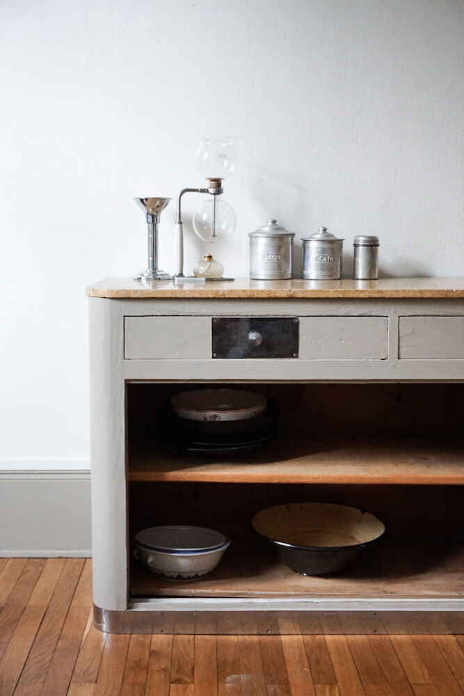 Craft furniture with marble tray