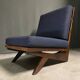 Rare chaise longue par georg thams pour as vejen polstermøbelfabrik, années 1960