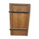 Old pine farm door