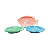 Set of 3 ceramic fish