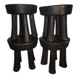 Set of 4 Lobi (Senoufo) stools