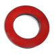 Sign letter in ancient zinc O