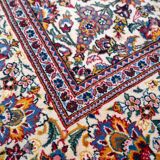 Tapis persan keshan milieux XXeme 137x210cm