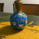 Berger lamp in enamels by Longwy LY Sévigné