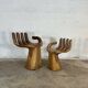 Chaises mains sculptées style Pedro Fiedeberg