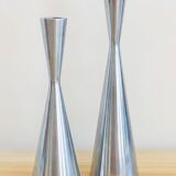 Duo of Diabolo candle holders by Erika Pekkari for Ikea 1990