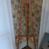 Canvas on easel