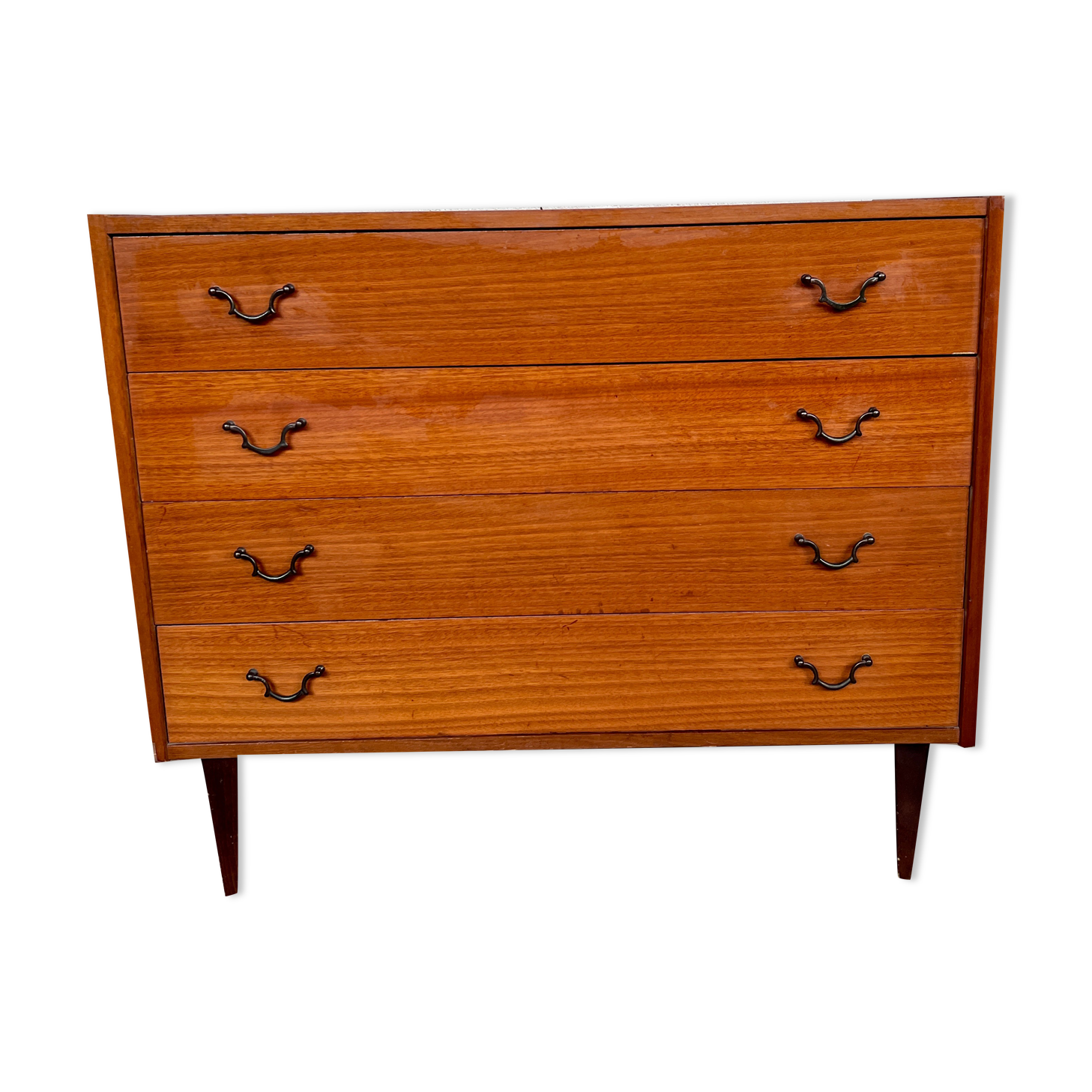 Vintage teak chest of drawers
