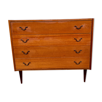 Commode en teck vintage