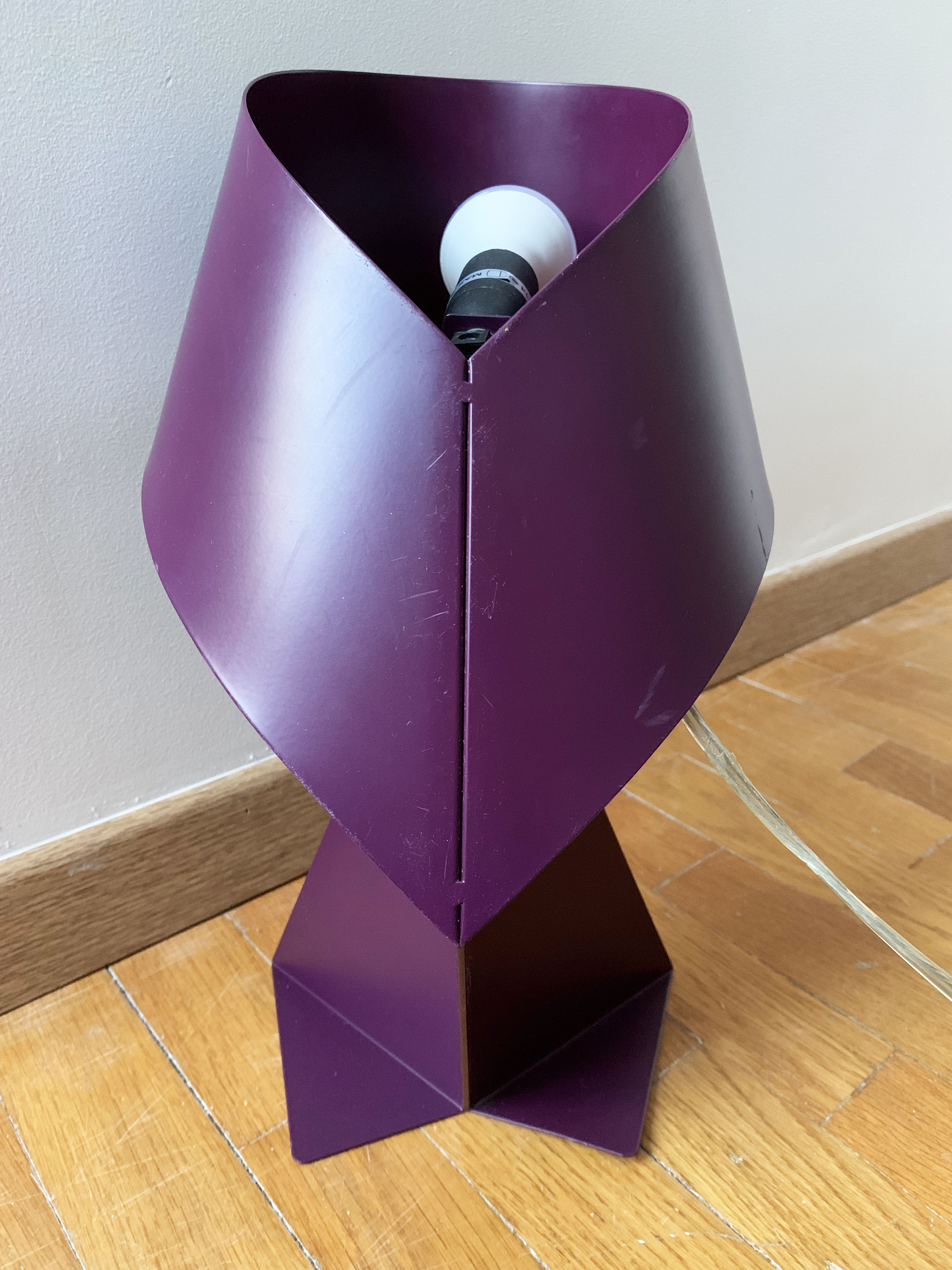 Vintage Habitat Ribbon Lamp from 1986