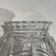 Joseph Simon Art Deco vase in clear cut crystal, ca 1925