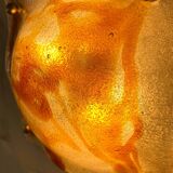 Mazzega two-tone glass wall lamp, Italy 1970s