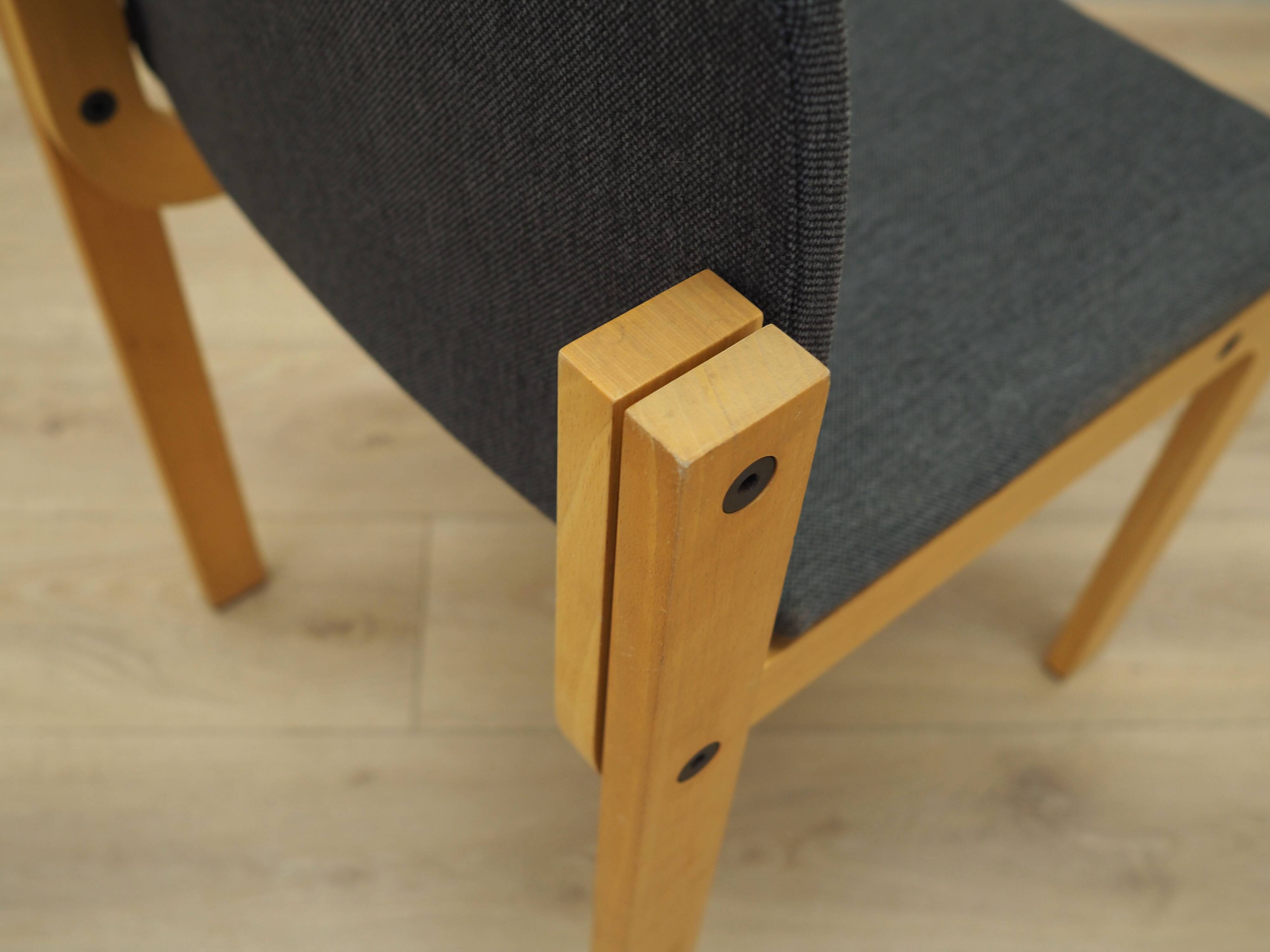 Ensemble de six chaises, design danois, années 1980, édition : Fritz Hansen