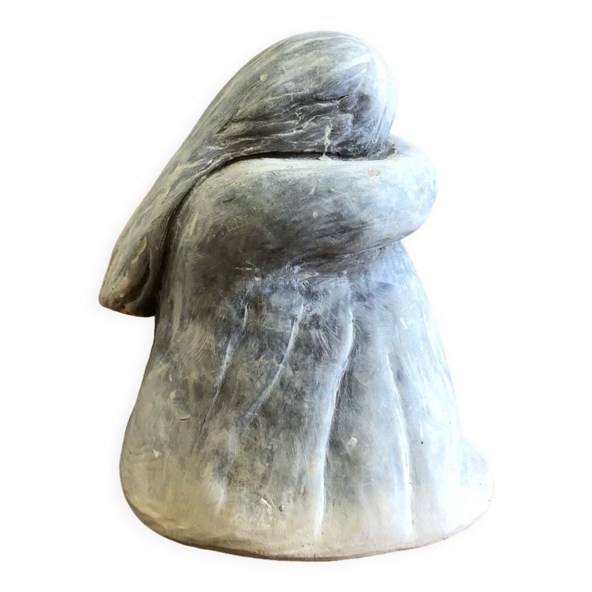 Ceramic statuette, crying woman