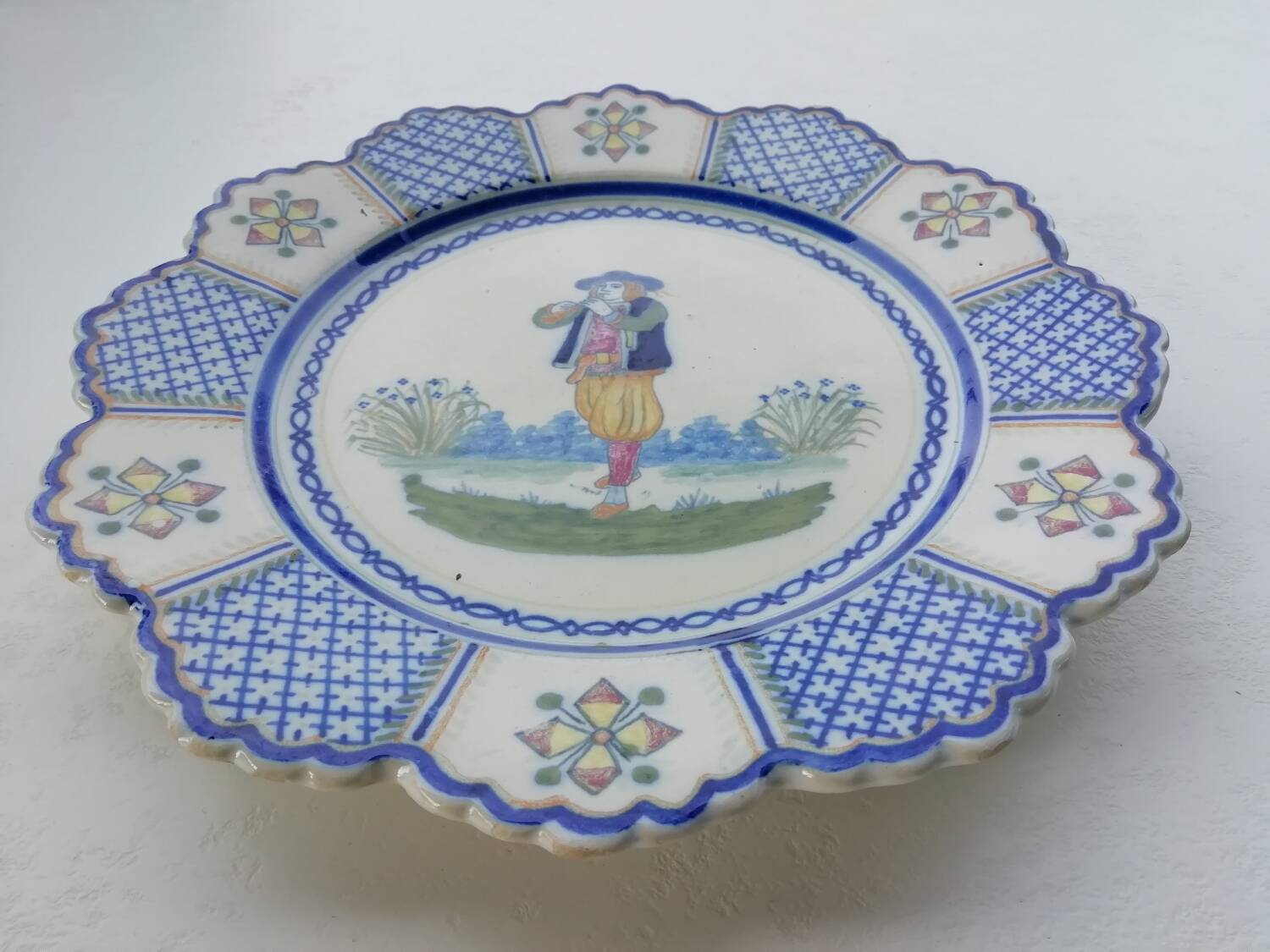Henriot Quimper Plate