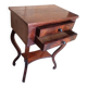 Work table - In mahogany and mahogany veneer - 19th century