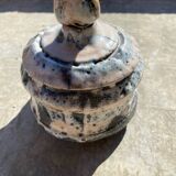 Small pot, decorative glazed