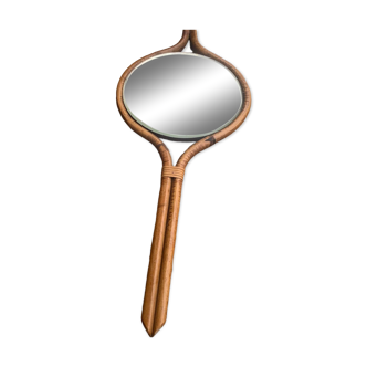 Scandinavian mirror from the 60s by Jorgen Rangelgaard