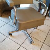Wheeled office chair circa 1950/60