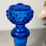 Blue Empoli Glass Carafe