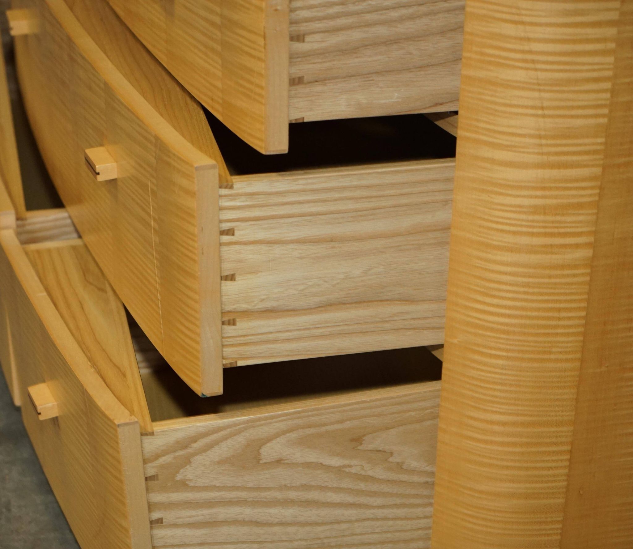 Sublime Buffet in Satin Birch by Baxter & Lee, Oak, Art Deco