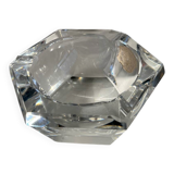 Cendrier / vide poche en cristal val saint Lambert