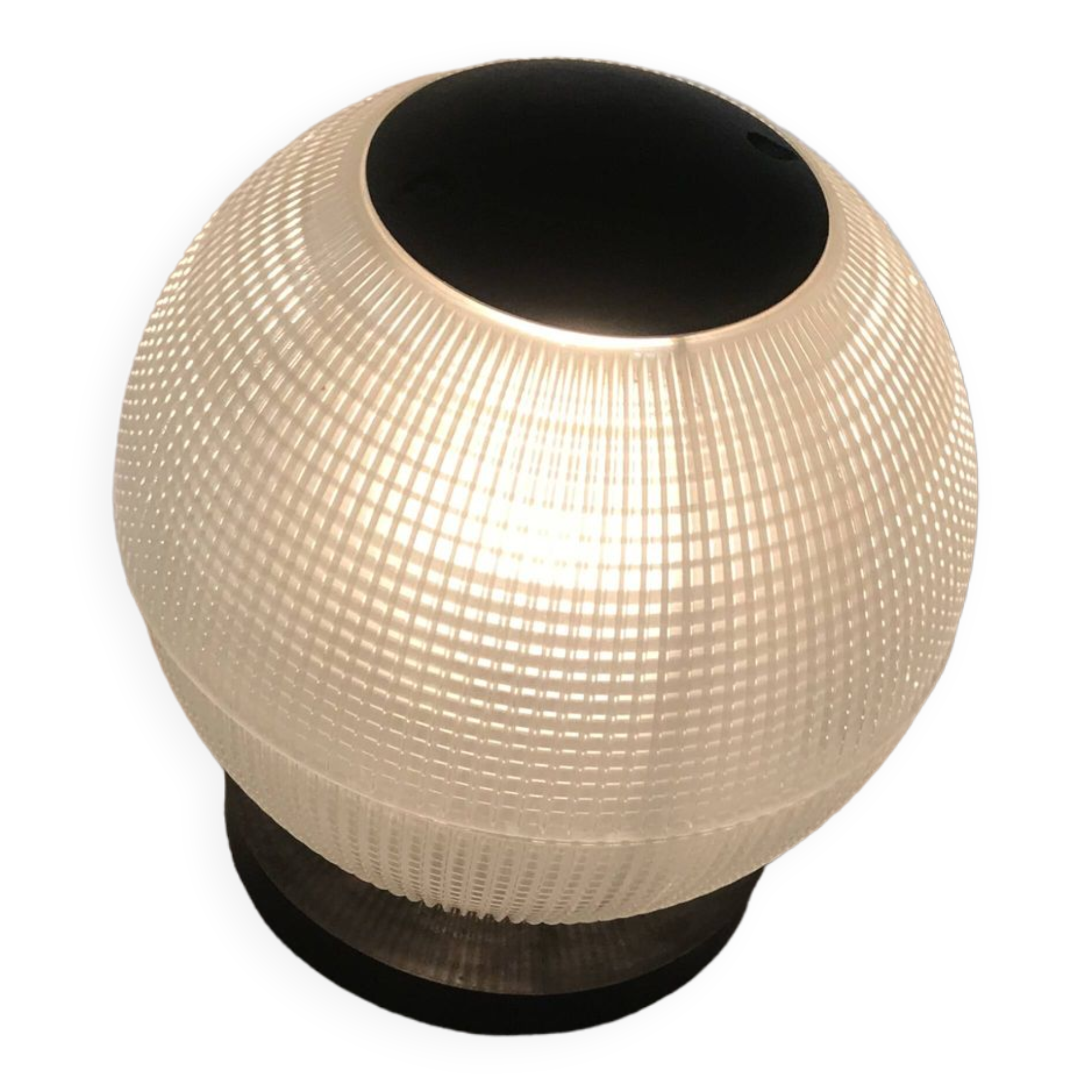 Lampe importante industrielle sur platine et roulettes