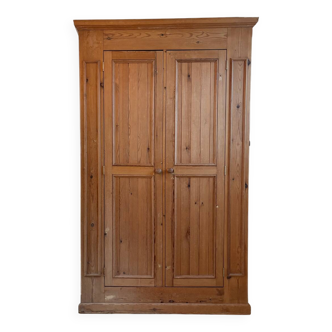 English pine wardrobe