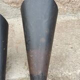 Pair of vintage 50s copper and metal wall lights