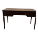 Bureau style Empire en acajou et cuir doré