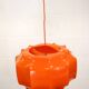 Space age cocoon pendant lamp*** Ilka Plast Waldrode *** German design