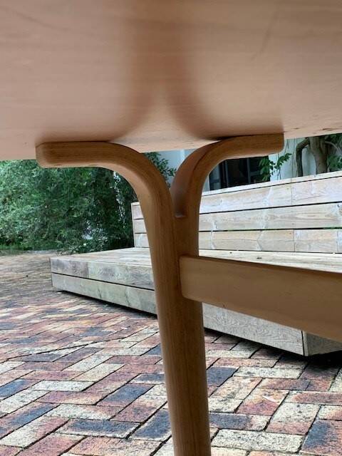 Superellipse table by Piet Hein and Bruno Mathsson Denmark 70s/80s