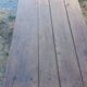 19th-century oak farmhouse coffee table 149cm