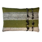 Housse de coussin vintage turque faite à la main, 40 x 60 cm