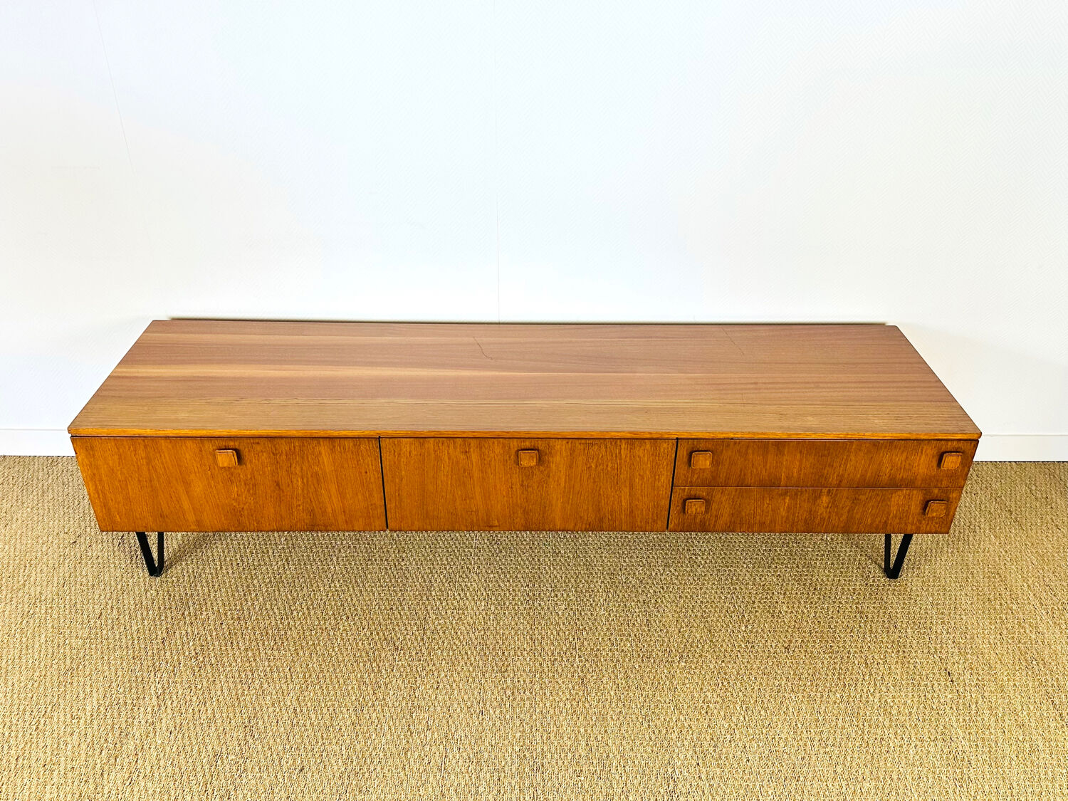 Scandinavian teak sideboard from the 1960s.