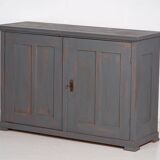 Small antique silver-grey cupboard (circa 1900) #29