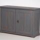 Small antique silver-grey cupboard (circa 1900) #29