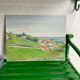 Painting oil landscape countryside 1935