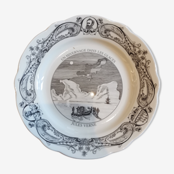 Assiette Jules Verne, Michel l'Ormeraie. Hivernage dans les glaces