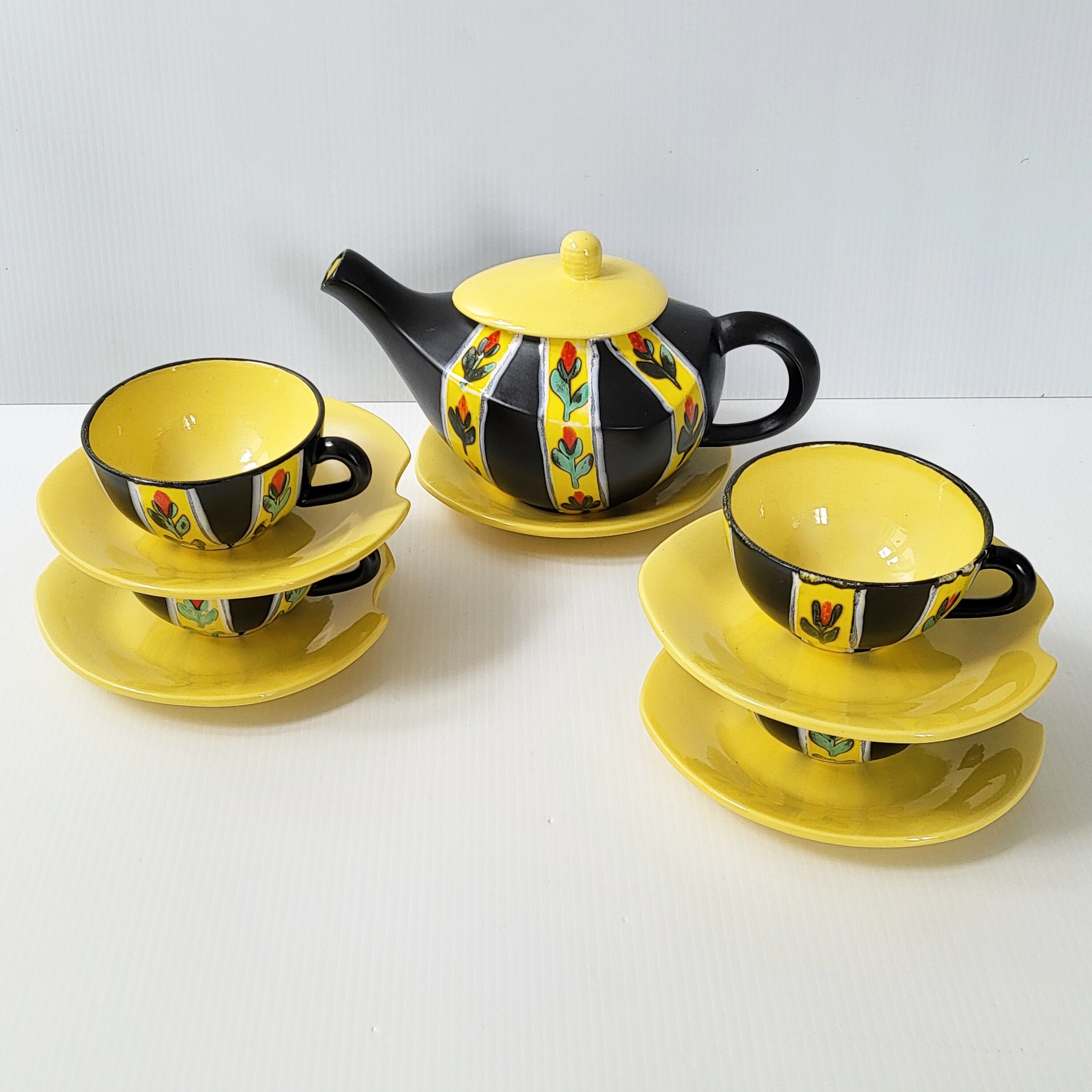 Vintage coffee service gabriel fourmaintraux 1950